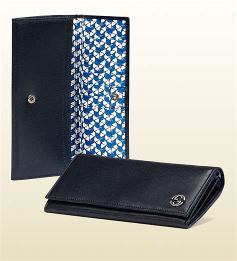 gucci blue wallet|personalized gucci wallet.